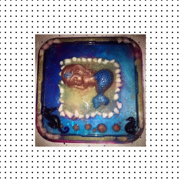 Mermaid wishes decor tray - Picture 1 of 1